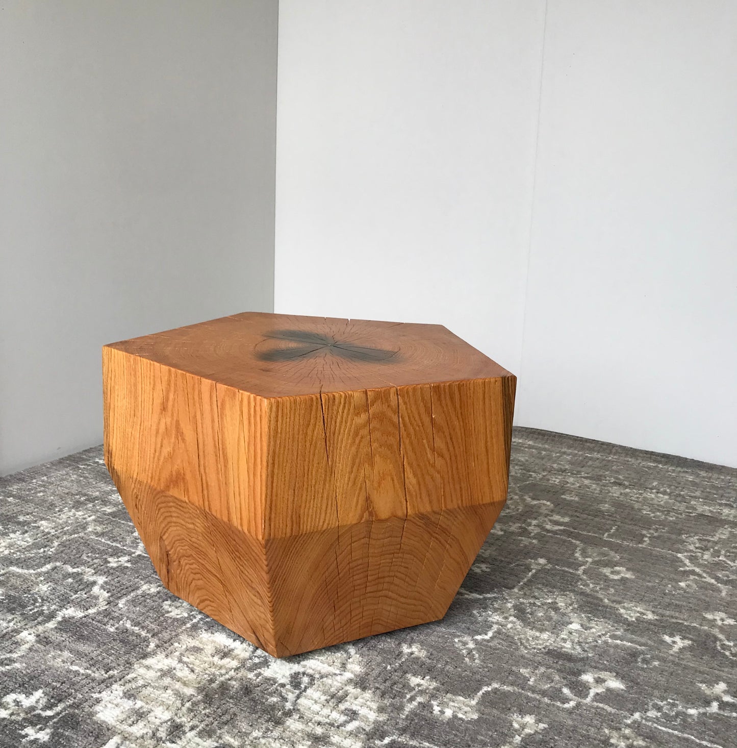 GEOAK sculptural coffee table