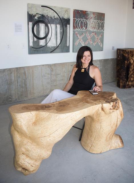 Breaking the rules sculptural console table