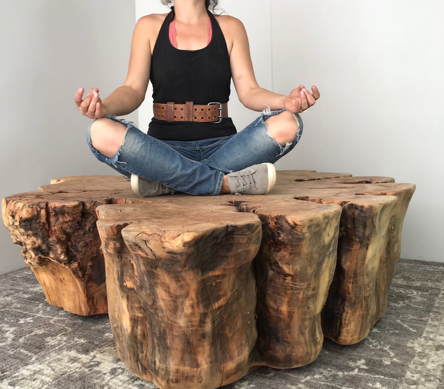 CAN DANCE sculptural lounge coffee table