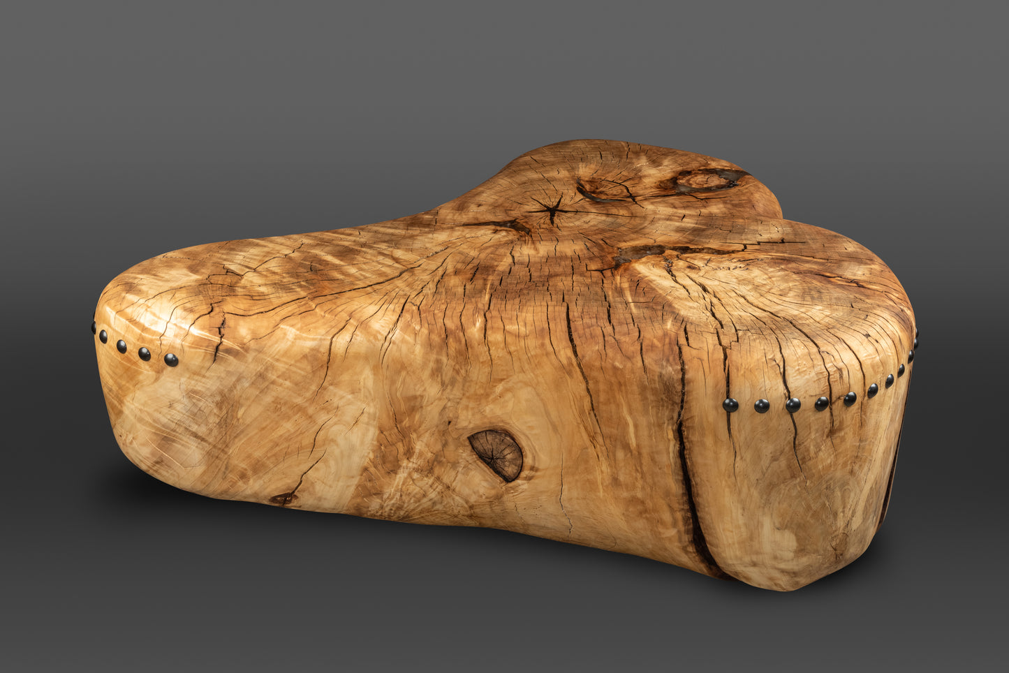 ELYRIA, Giant Cottonwood sculptural lounge coffee table