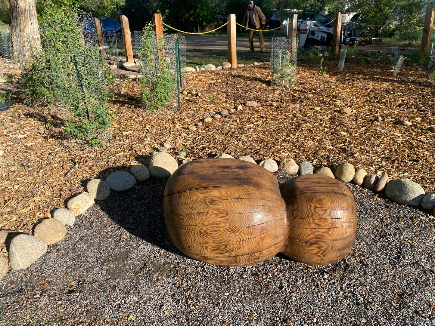 BUBU sculptural bench